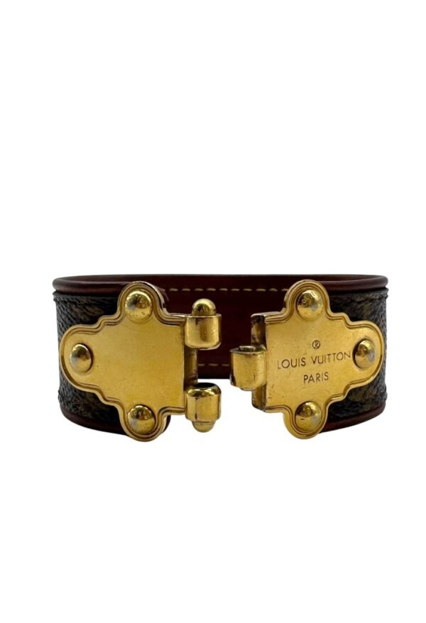 LOUIS VUITTON - SAVE LOCK IT BRACELETE MONOGRAM